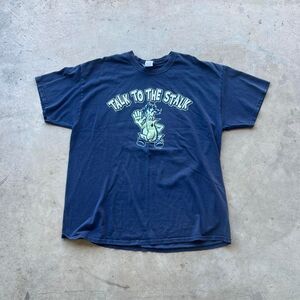 Talk to the Stalk Funny comedy tee Mens size XL